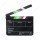 Film Clapboard with Color Stick CBP-FCB (Take Action)